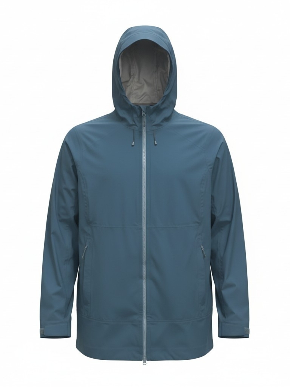 ​Duluth Trading Co Blue Waterproof Hooded Rain Jacket Coat Plus Size 3X